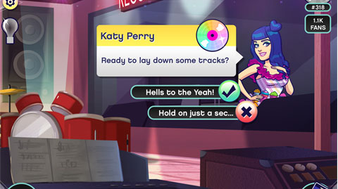 Katy Perry Pop - Studio UI