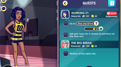Katy Perry Pop - Quest UI