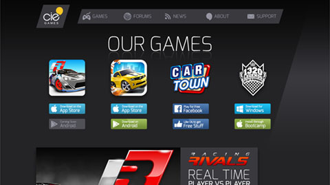 Cie Games Website