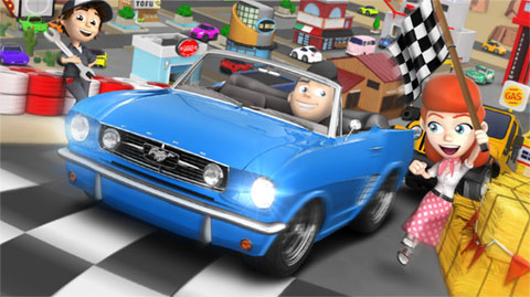 Car Town Streets - Key Art